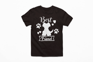 Dog Best Friend Half Sleeve T-Shirt