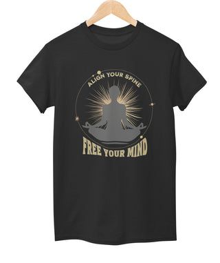 Align Your Spine, Free Your Mind Tee