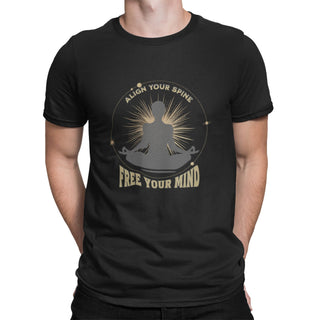 Align Your Spine, Free Your Mind Tee