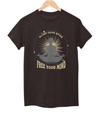 Align Your Spine, Free Your Mind Tee