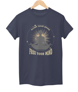 Align Your Spine, Free Your Mind Tee