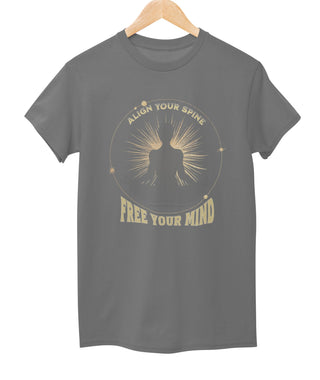 Align Your Spine, Free Your Mind Tee