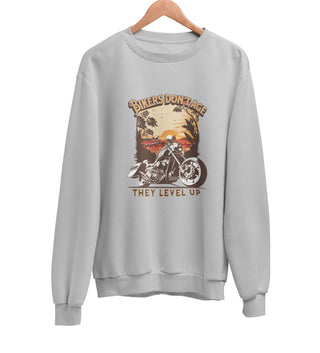 Bikers Don't Age They Level Up Sweatshirt