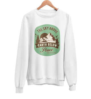 Inner Peace Panorama Sweatshirt