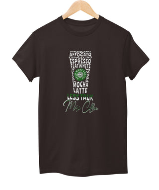 Less Talk More Coffee Tee