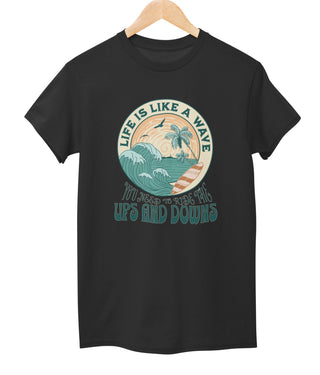 Life is Like a Wave Tee