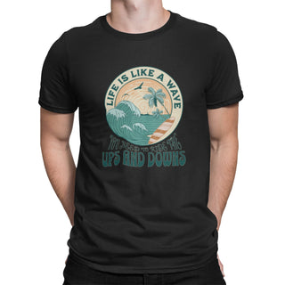 Life is Like a Wave Tee