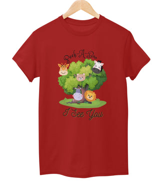 Peek-A-Book I See You Kids T-Shirts