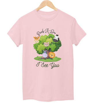 Peek-A-Book I See You Kids T-Shirts