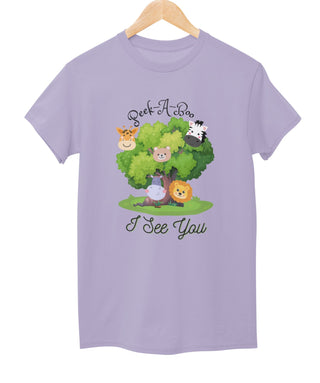 Peek-A-Book I See You Kids T-Shirts