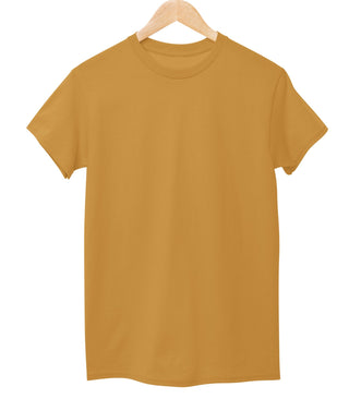 Plain T-Shirt Mustard Yellow