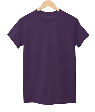 Plain T-Shirt Purple