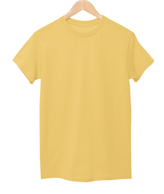 Plain T-Shirt Yellow