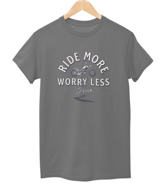 Ride More Worry Less Tee