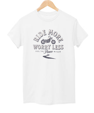 Ride More Worry Less Tee