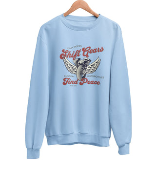 Shift Gears Find Peace Sweatshirt