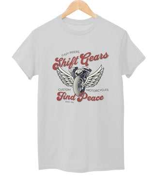 Shift Gears Find Peace Tee