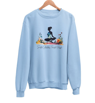 Soulful Stretches Peaceful Heart Sweatshirt