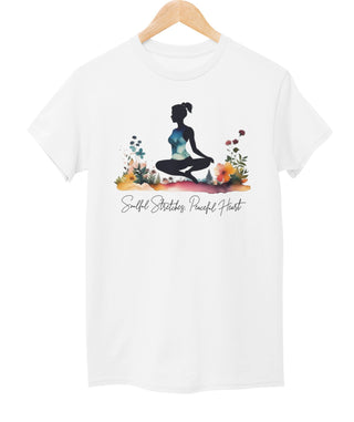 Soulful Stretches, Peaceful Heart Tee