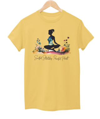 Soulful Stretches, Peaceful Heart Tee