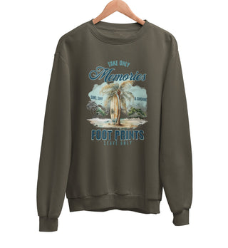 Take Memories Leave Footprint Sweatshirt