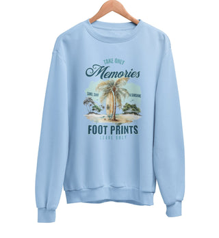 Take Memories Leave Footprint Sweatshirt