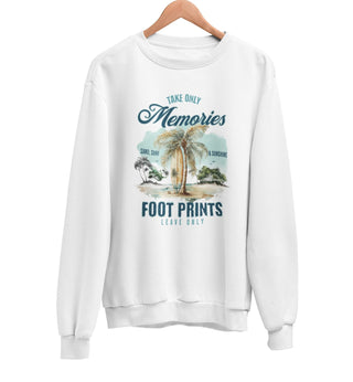 Take Memories Leave Footprint Sweatshirt