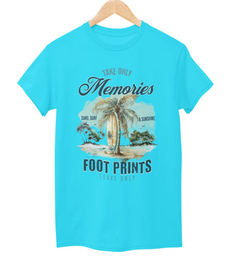 Take Memories Leave Footprint Tee