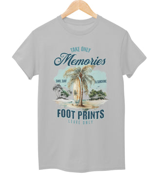 Take Memories Leave Footprint Tee