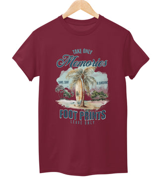 Take Memories Leave Footprint Tee