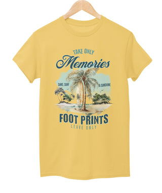 Take Memories Leave Footprint Tee