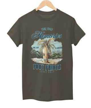 Take Memories Leave Footprint Tee