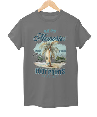 Take Memories Leave Footprint Tee