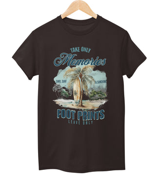 Take Memories Leave Footprint Tee