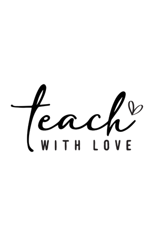 Teach With Love Half Sleeve T-Shirt