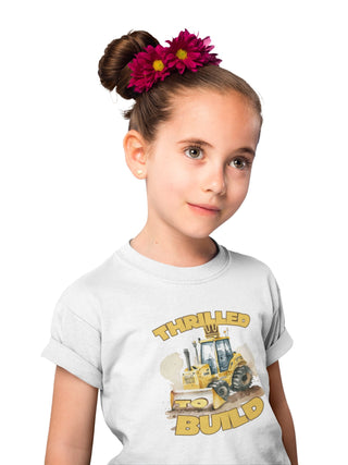 Thrilled to Build Kids T-Shirts