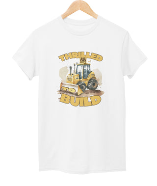 Thrilled to Build Kids T-Shirts