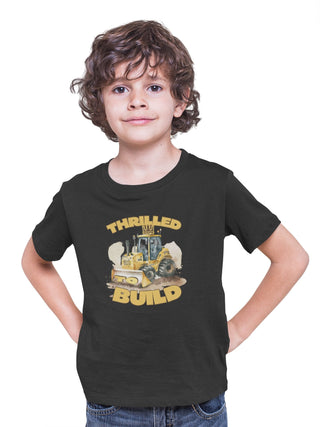 Thrilled to Build Kids T-Shirts